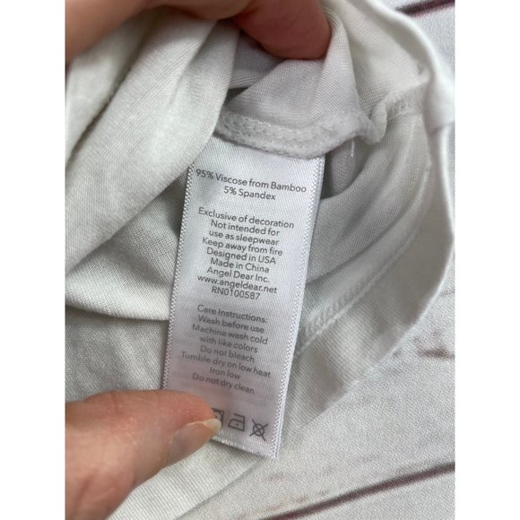 Angel Dear Cloud Long Sleeve Shirt 0-3 Months - Picture 3 of 4